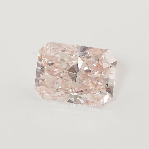 8.04 Carat Certified Radiant Cut Fancy Intense Pink Diamond