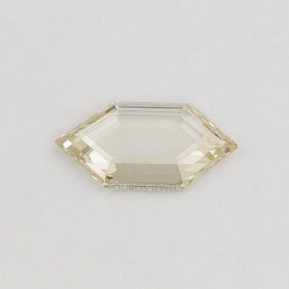 Fancy Yellow Portrait Hexagon Cut Lab Grown Diamond