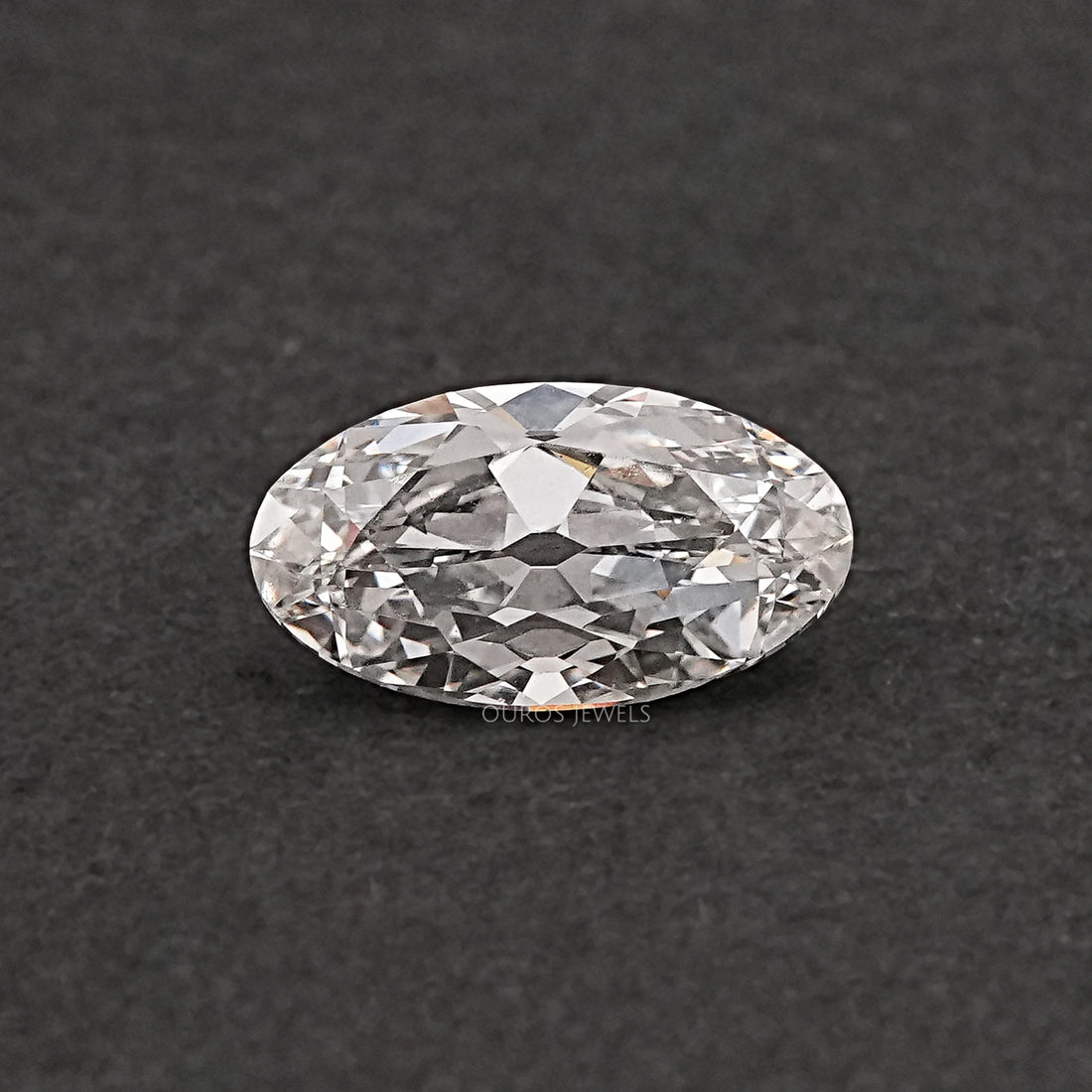 Moval Shape Lab Diamond - Old Mine Cut GH Loose