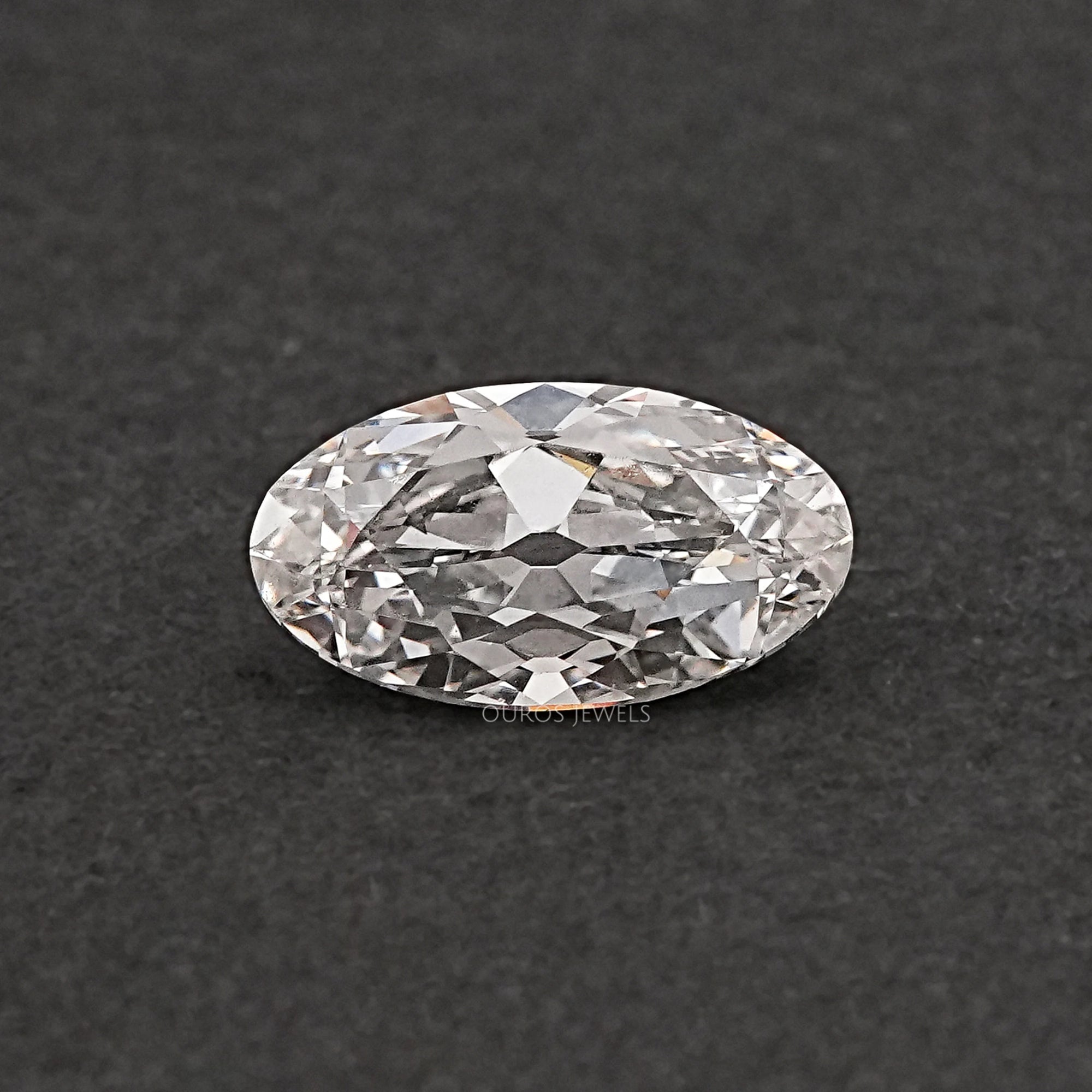 Moval Shape Lab Diamond - Old Mine Cut GH Loose