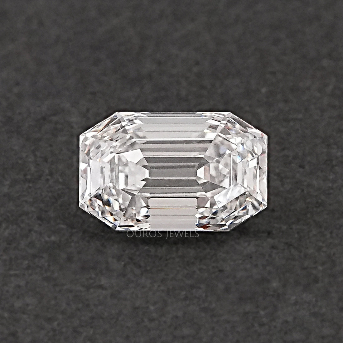 Old Cut Emerald Shape Lab Grown Diamond GH Loose