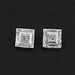 Carre Cut Lab Grown Matching Pair Diamond Loose