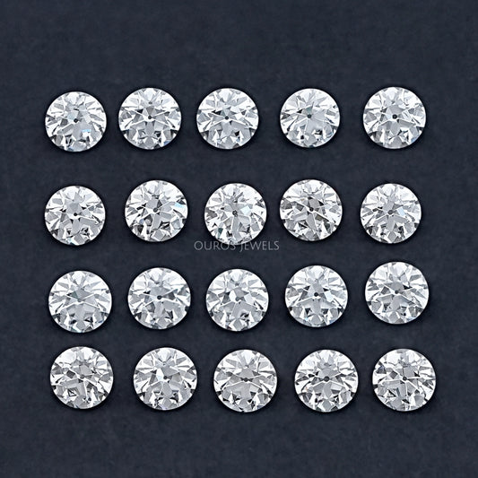 Traditional OEC Round Cut Diamond