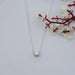 Old European Round Lab Diamond Solitaire Pendant Necklaces