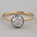 Solitaire Old European Round Diamond Ring Ring