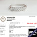 7 Stone Emerald Cut Wedding Band