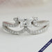 Butterfly Diamond Crown Style Dainty Ring