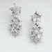 Lozenge Cut Lab Diamond Earrings
