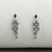 Champagne Diamond Dangle Earrings