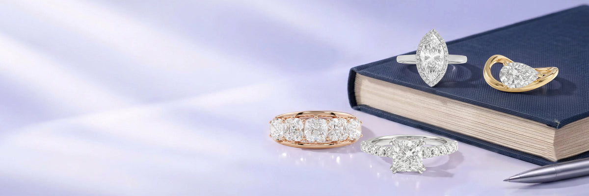 Educación sobre joyería de diamantes
