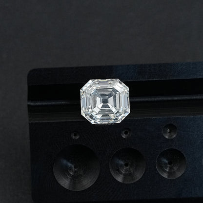 Old Mine Asscher Lab Grown Loose Diamond - 6.90 Carat