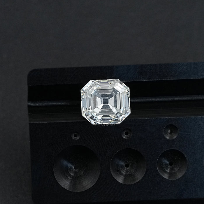 Old Mine Asscher Lab Grown Loose Diamond - 6.90 Carat