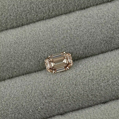 Champagne Old Mine Emerald Lab Diamond Loose Loose