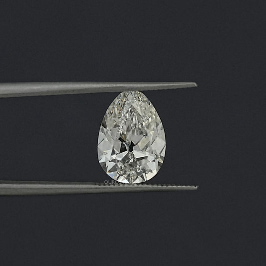 3.53 CT Old Mine Pear Lab Grown Loose diamond Loose