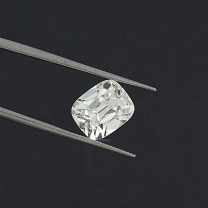 3.40 CT Lab Grown Old Mine Cushion Cut Diamond Loose