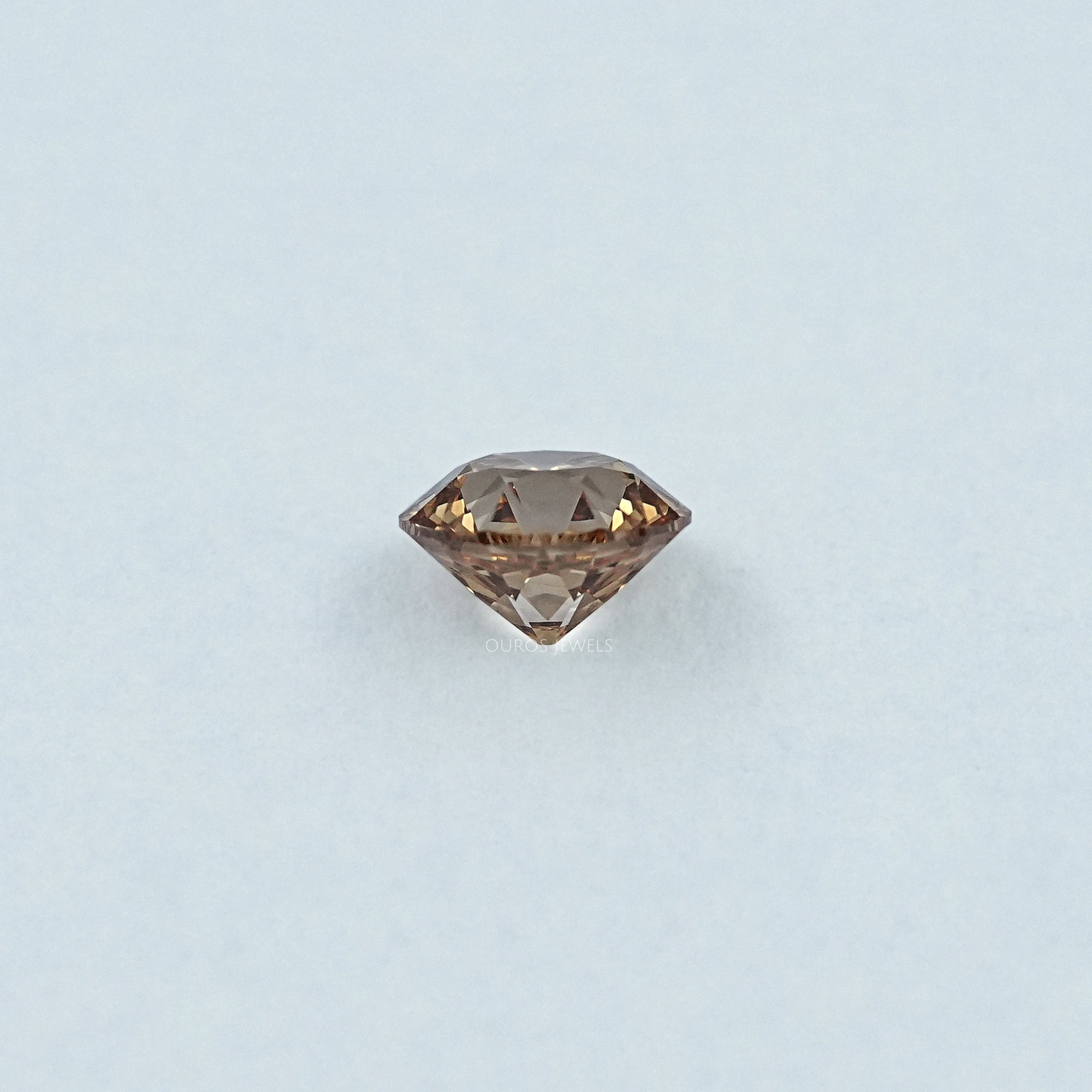 Old European Cut Round Diamond Champagne Loose Loose
