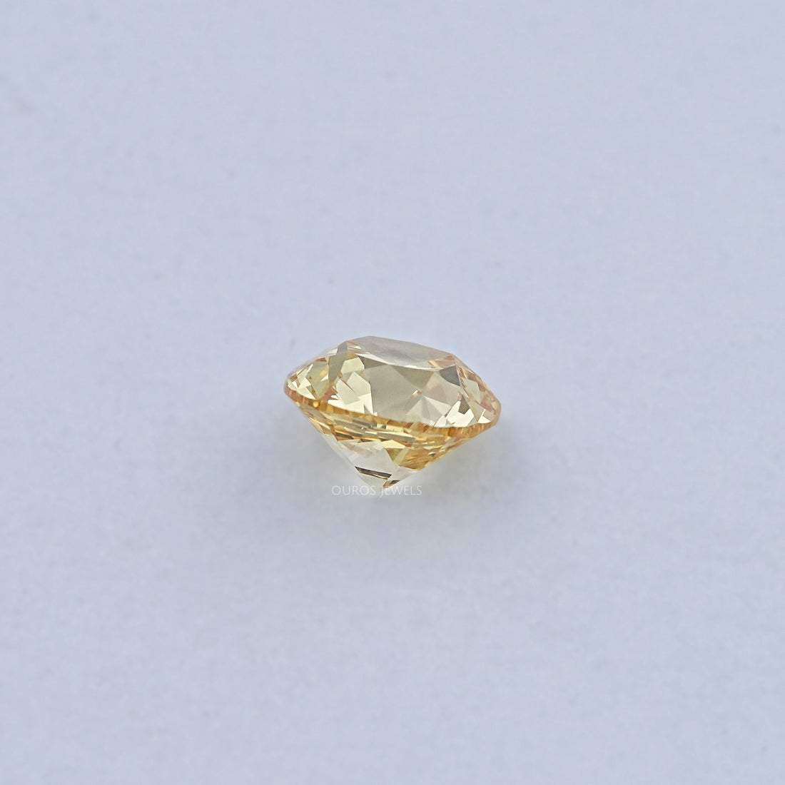 Yellow Old Mine Cushion Cut Loose Lab-Diamond Loose