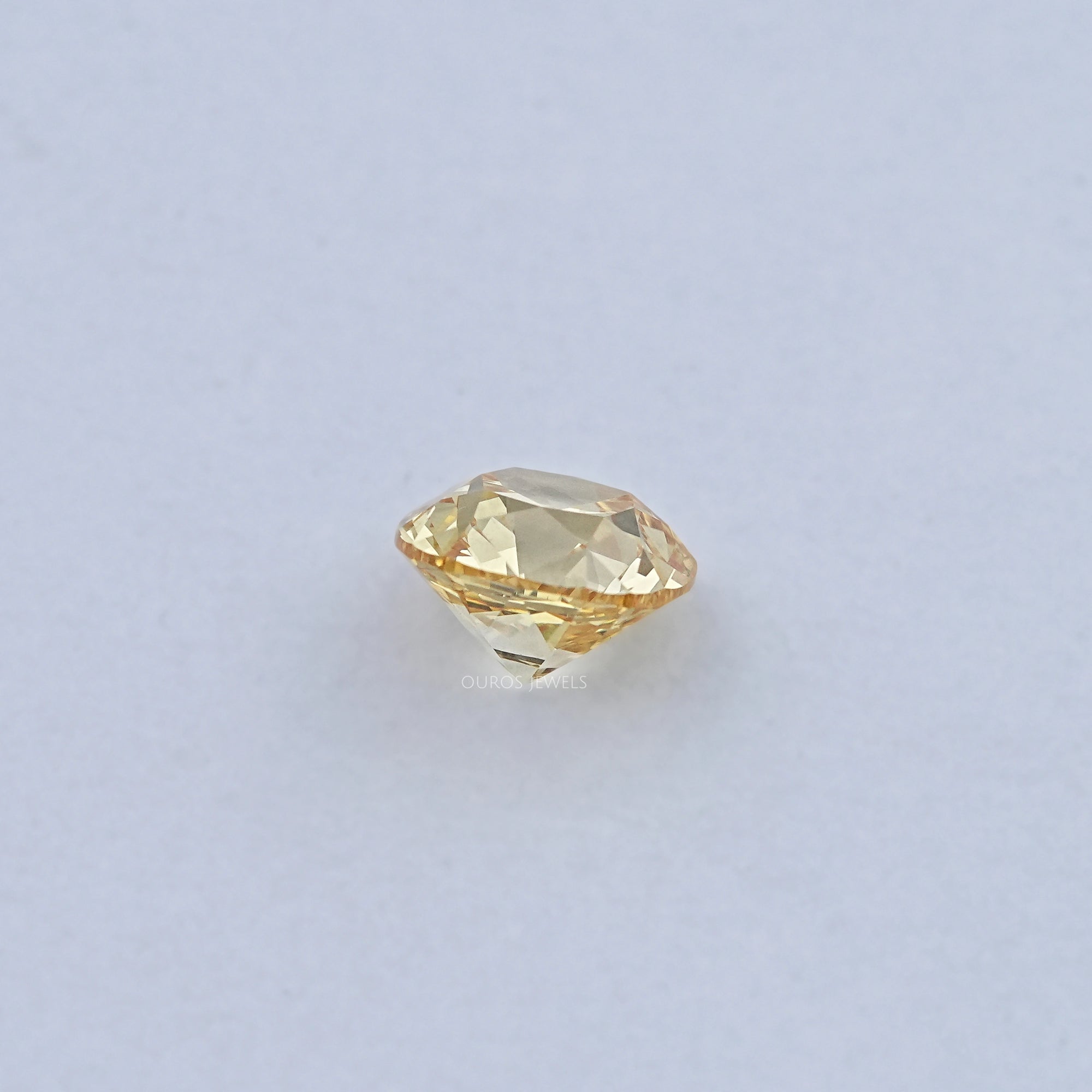 Yellow Old Mine Cushion Cut Loose Lab-Diamond Loose