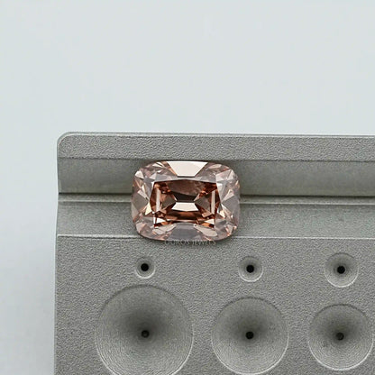 Champagne Old Mine Cushion Cut Lab Diamond Loose