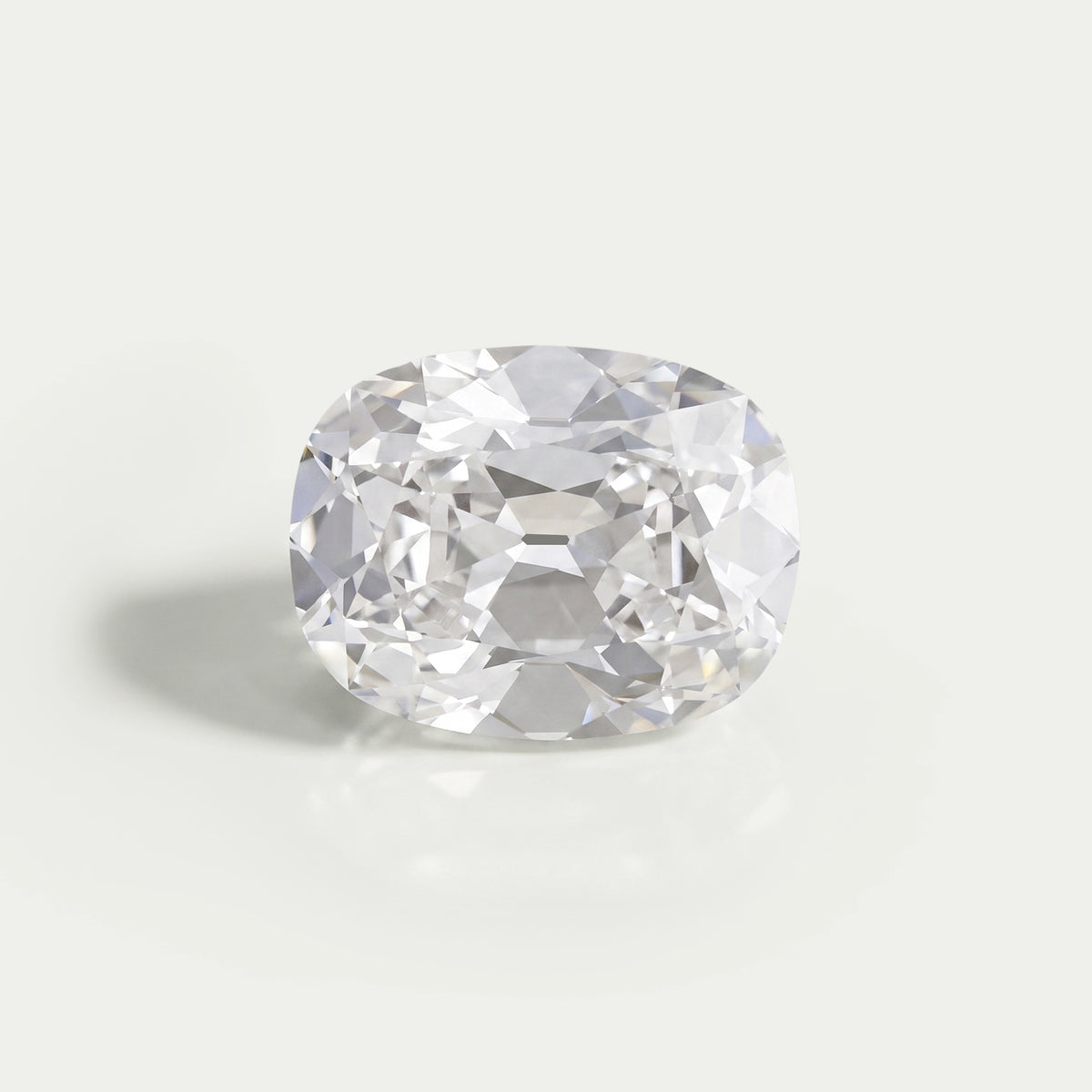 6.00 Carat Old Mine Cushion Cut Lab Grown Diamond Loose
