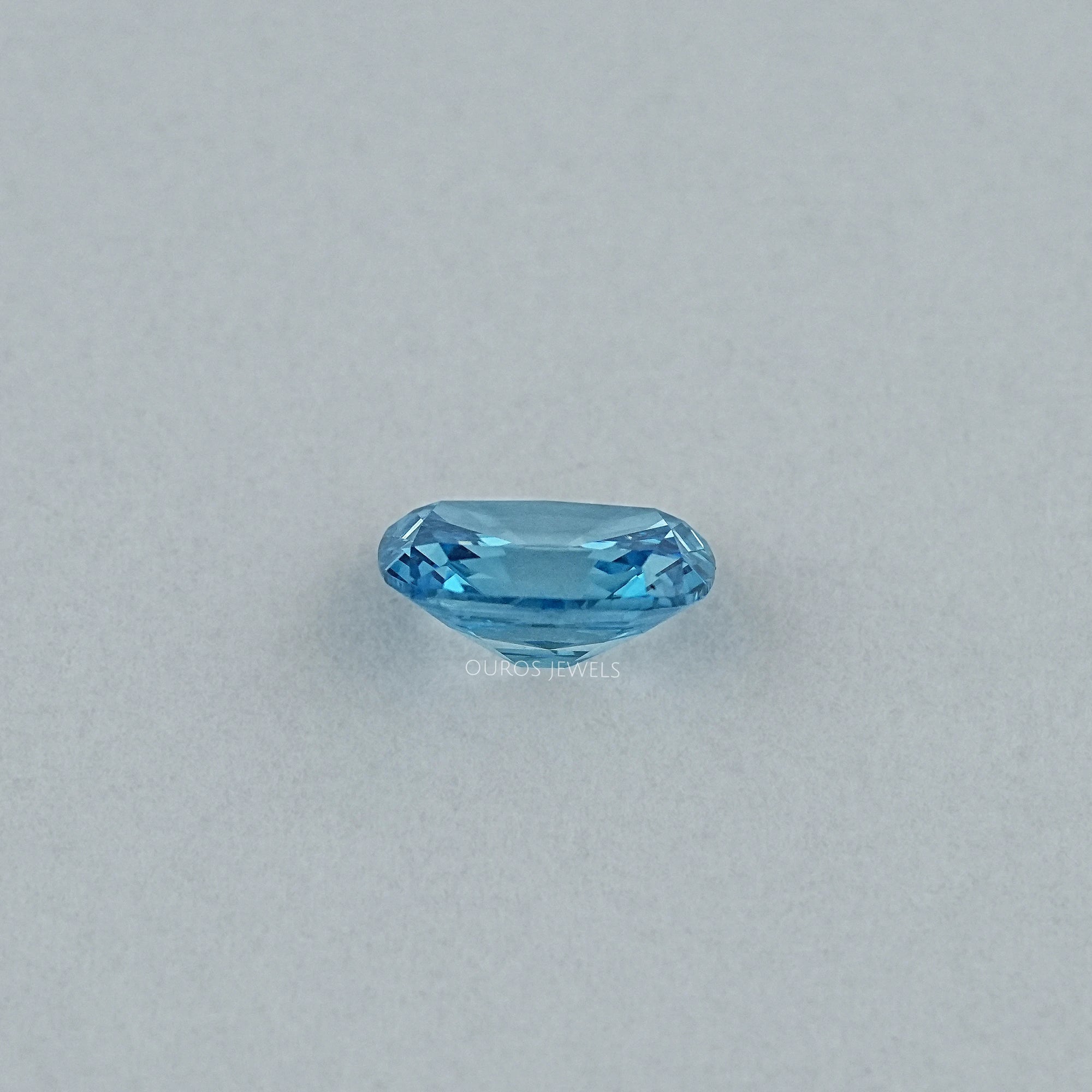 Fancy Vivid Blue Old Mine Cushion Lab Diamond Loose