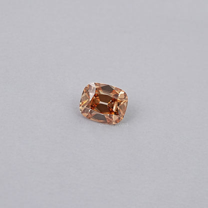 Old Mine Cushion Champagne Lab Grown Diamond Loose