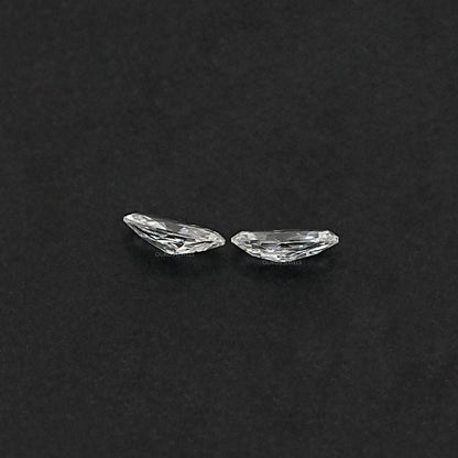 Old Mine Moval Cut Lab Diamond Matching Pair Loose