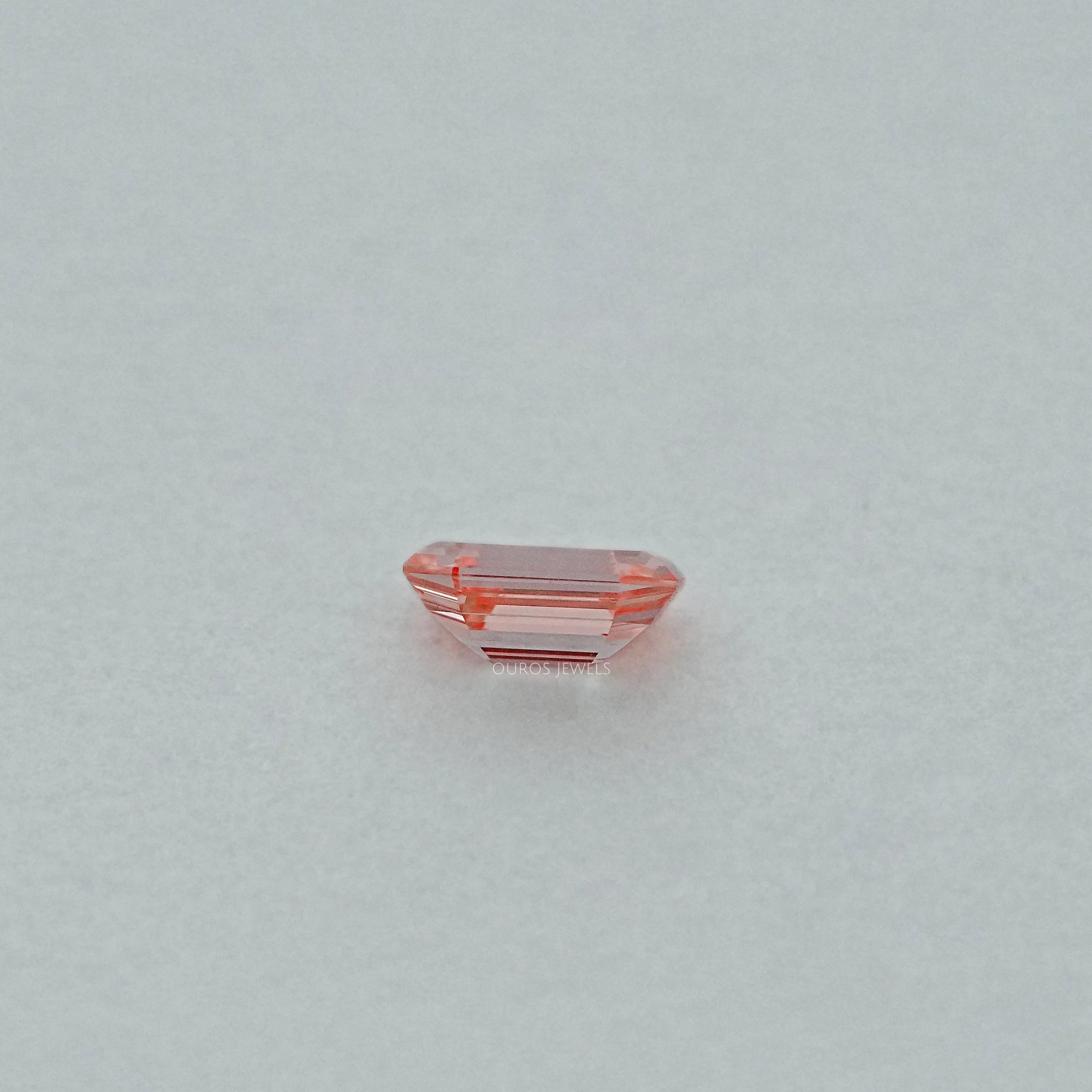 Light Pink Old Mine Emerald Lab Grown Diamond Loose