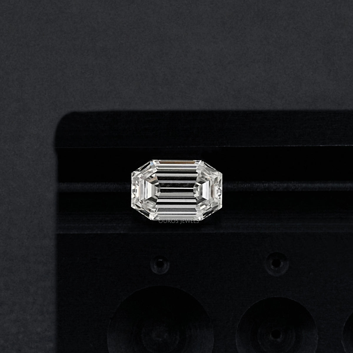 Old Mine Emerald Cut Lab Grown Loose Diamond Loose