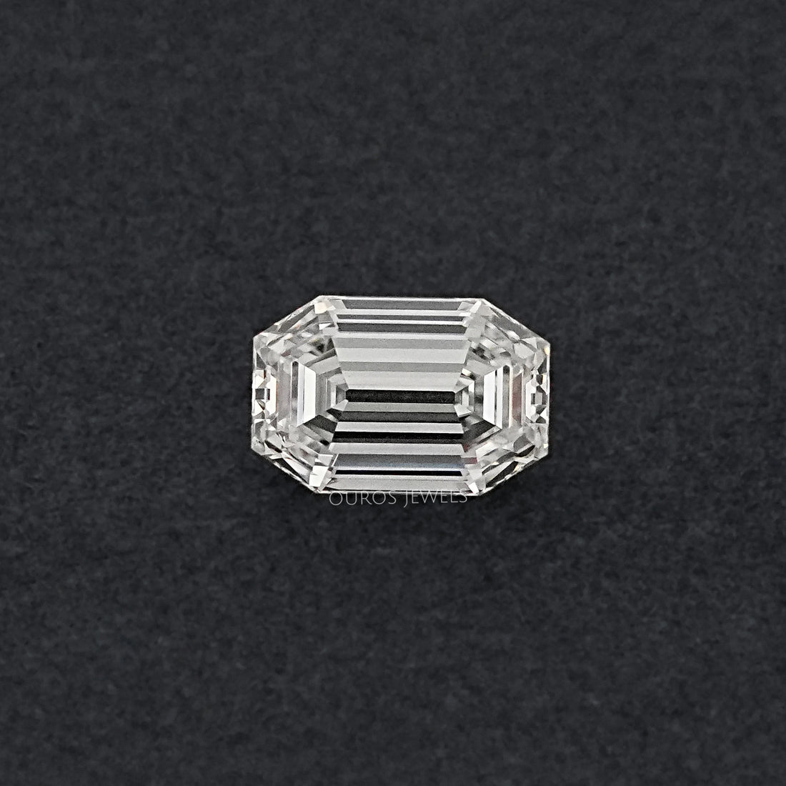 Old Mine Emerald Cut Lab Grown Loose Diamond Loose