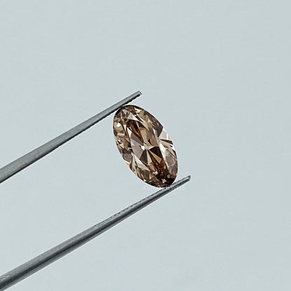 Old Mine Moval Lab Champagne Loose Diamond Loose