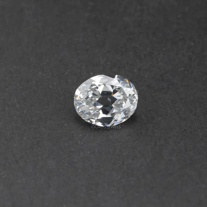 Irregular Old Mine Oval Cut Lab Grown Diamond