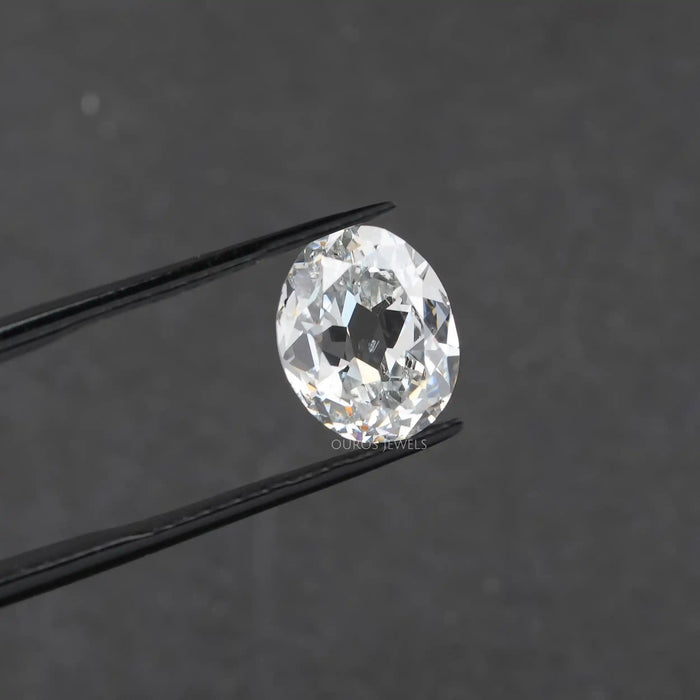 Irregular Old Mine Oval Cut Lab Grown Diamond