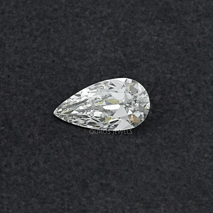 2.10 CT Old Mine Pear Cut Lab Grown Loose Diamond Loose
