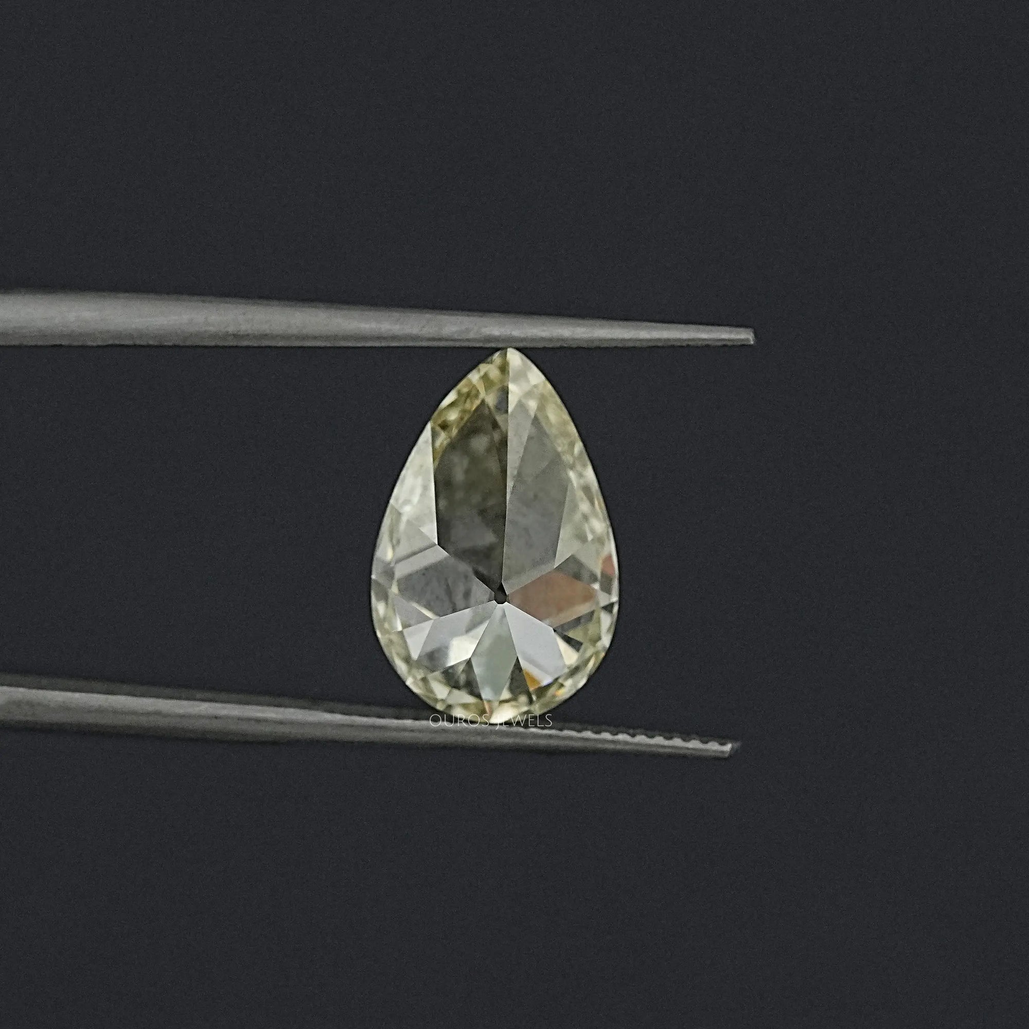 3.47 CT Loose Old Mine Pear Cut Loose Loose