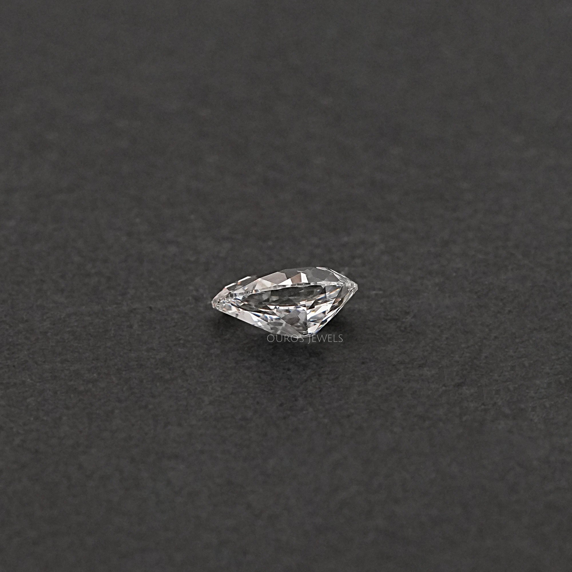 Old Mine Pear Cut Lab Grown Diamond Loose