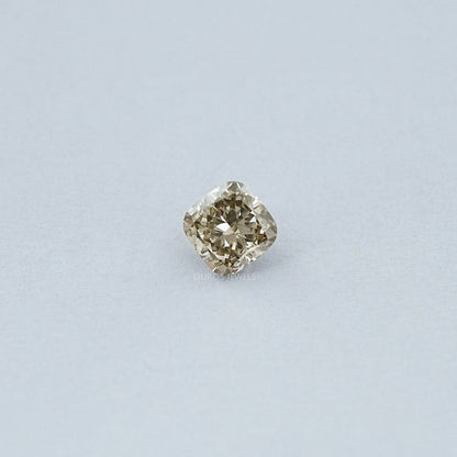 Olive Cushion Cut Loose Diamond Loose