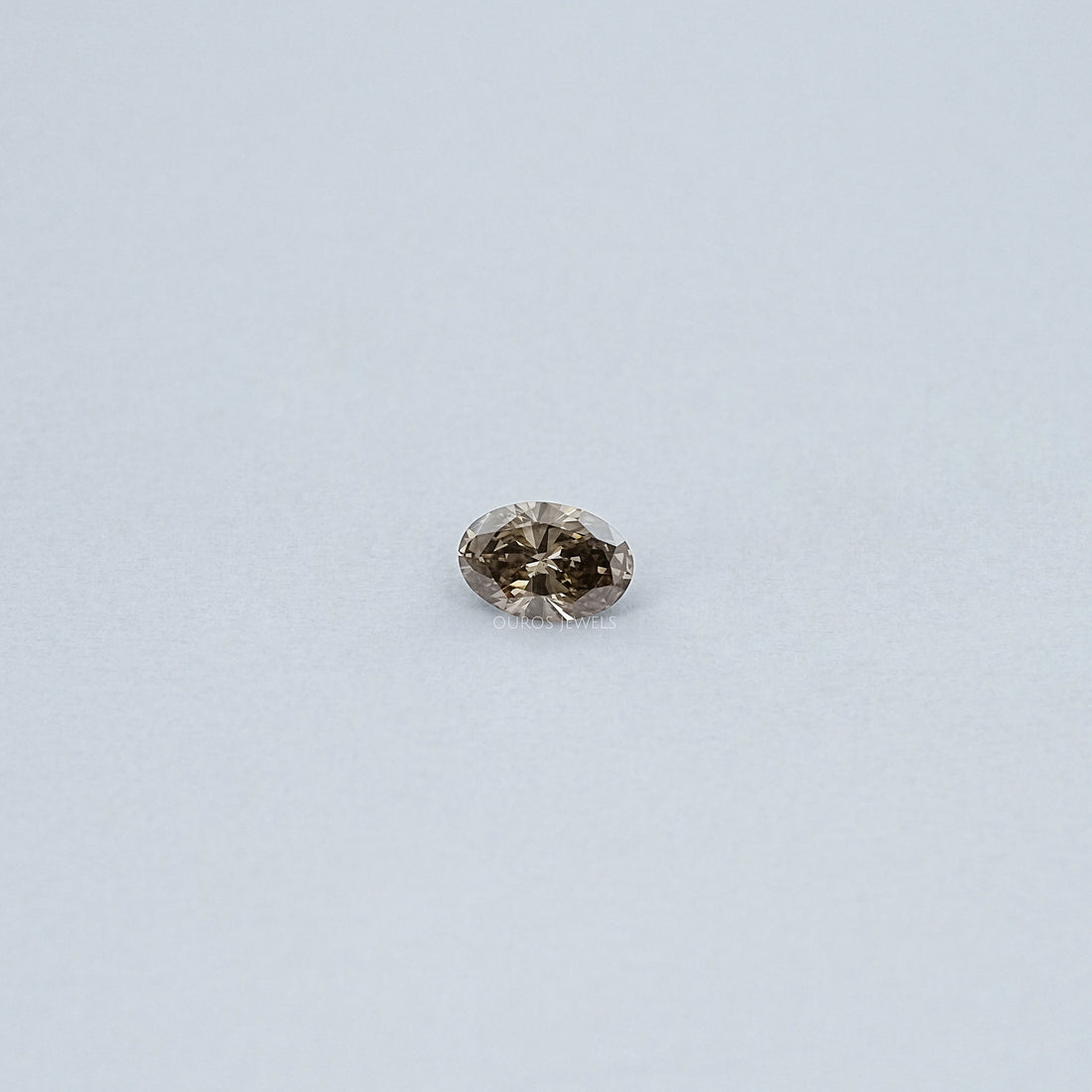2.05 CT Olive Oval Loose Lab Diamond Loose