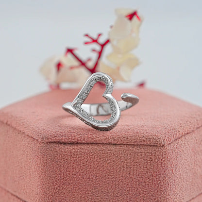 Open Heart Lab Diamond Cuff Ring Ring