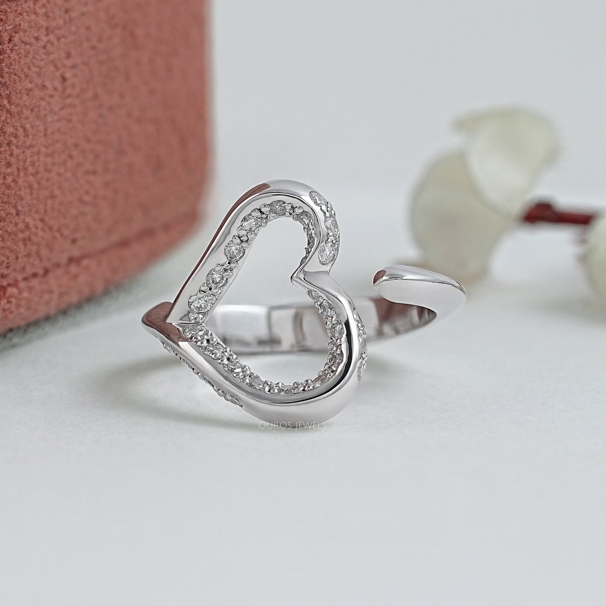 Open Heart Lab Diamond Cuff Ring Ring