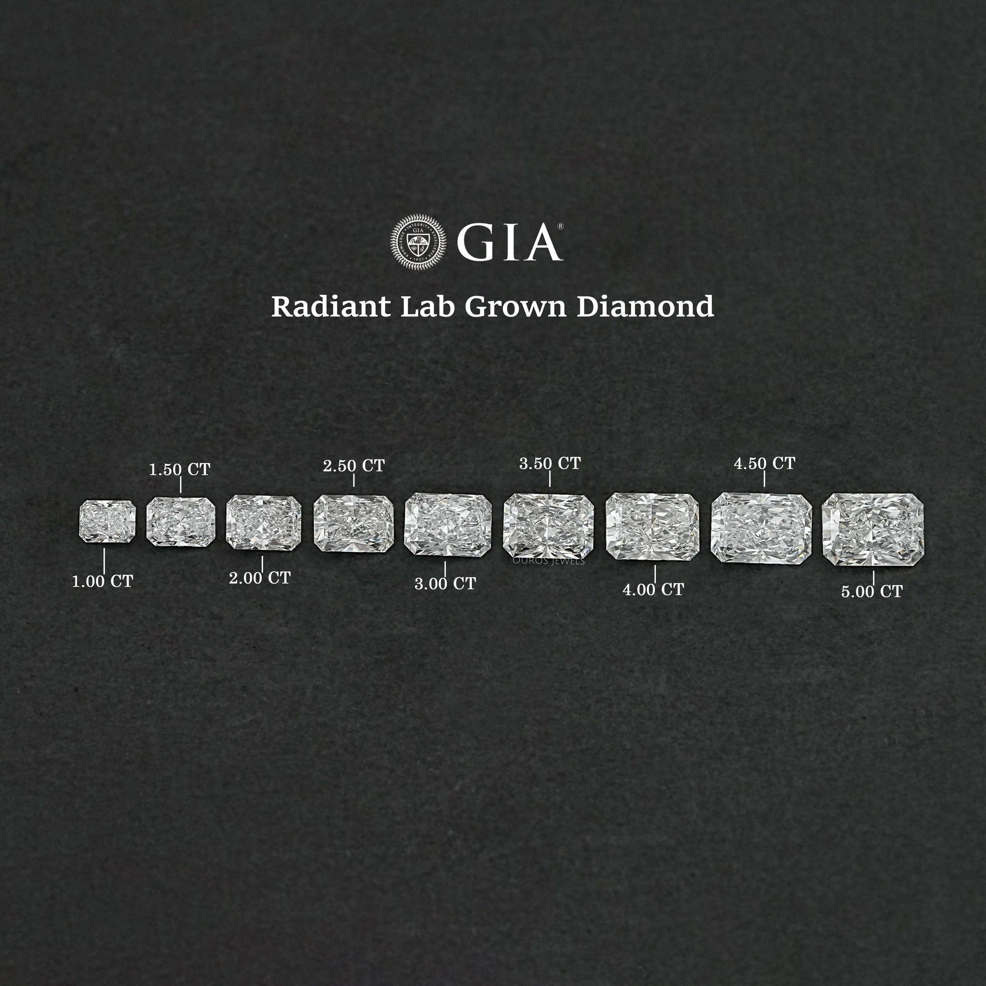 IGI Certified Radiant Cut Lab Grown Diamond Loose