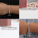 [Collage of Round Cut Bracelet for Her]-[Ouros Jewels]