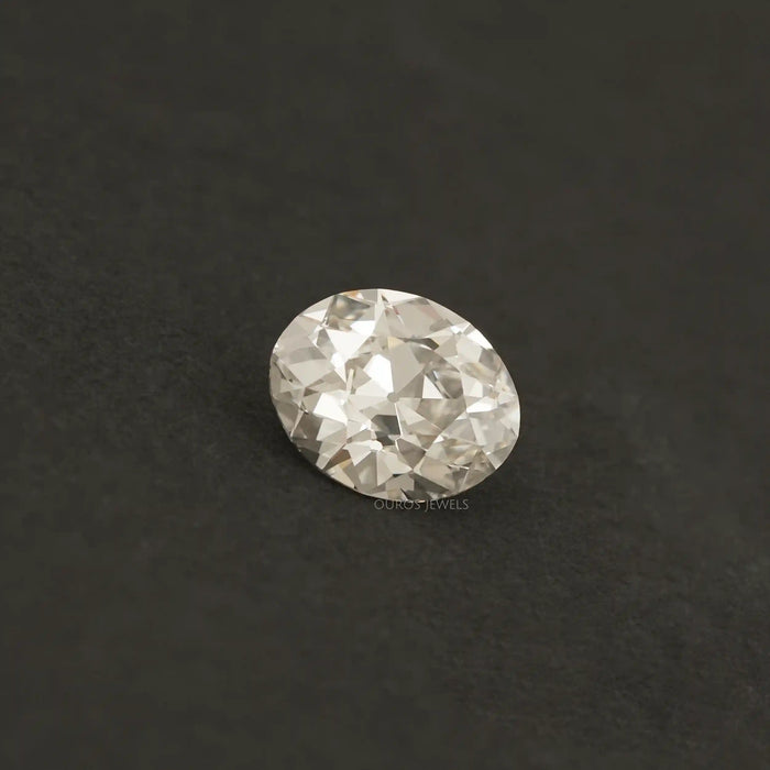 Old Mine Oval Cut Lab Created Diamond