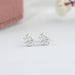 Oval Cut Lab Grown Diamond Stud Earrings Earring