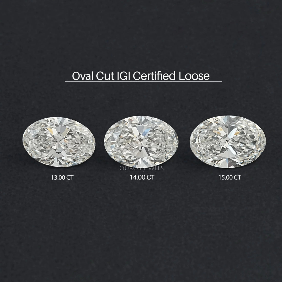 Oval Cut Lab Grown Certified Diamond Loose