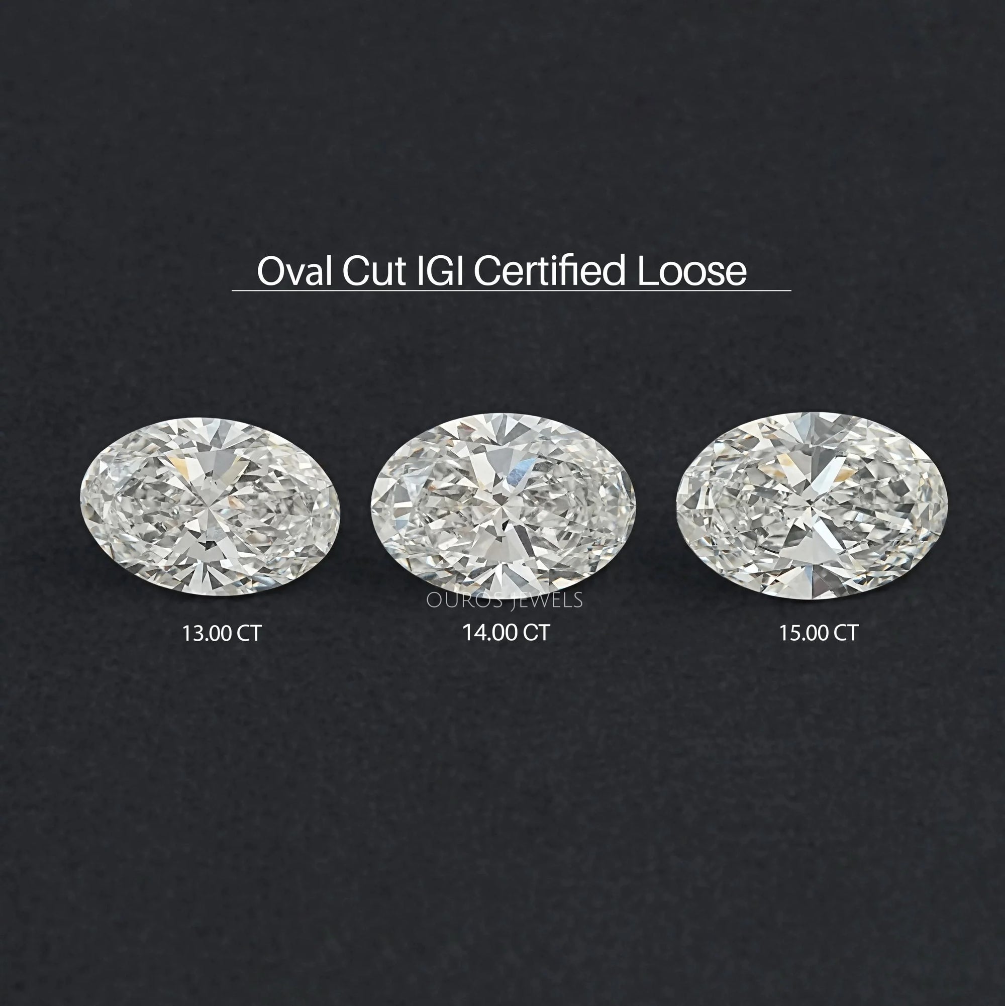 Oval Cut Lab Grown Certified Diamond Loose