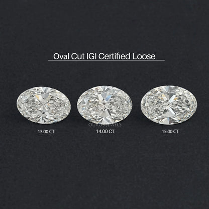 Oval Cut Lab Grown Certified Diamond Loose