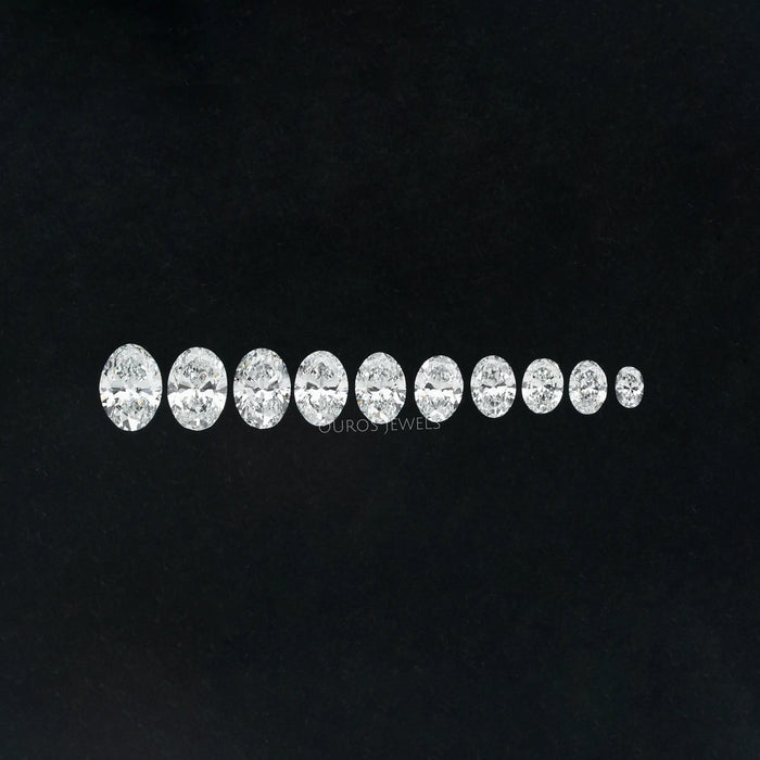 [Brilliant Cut Oval Lab Diamond]-[Ouros Jewels]