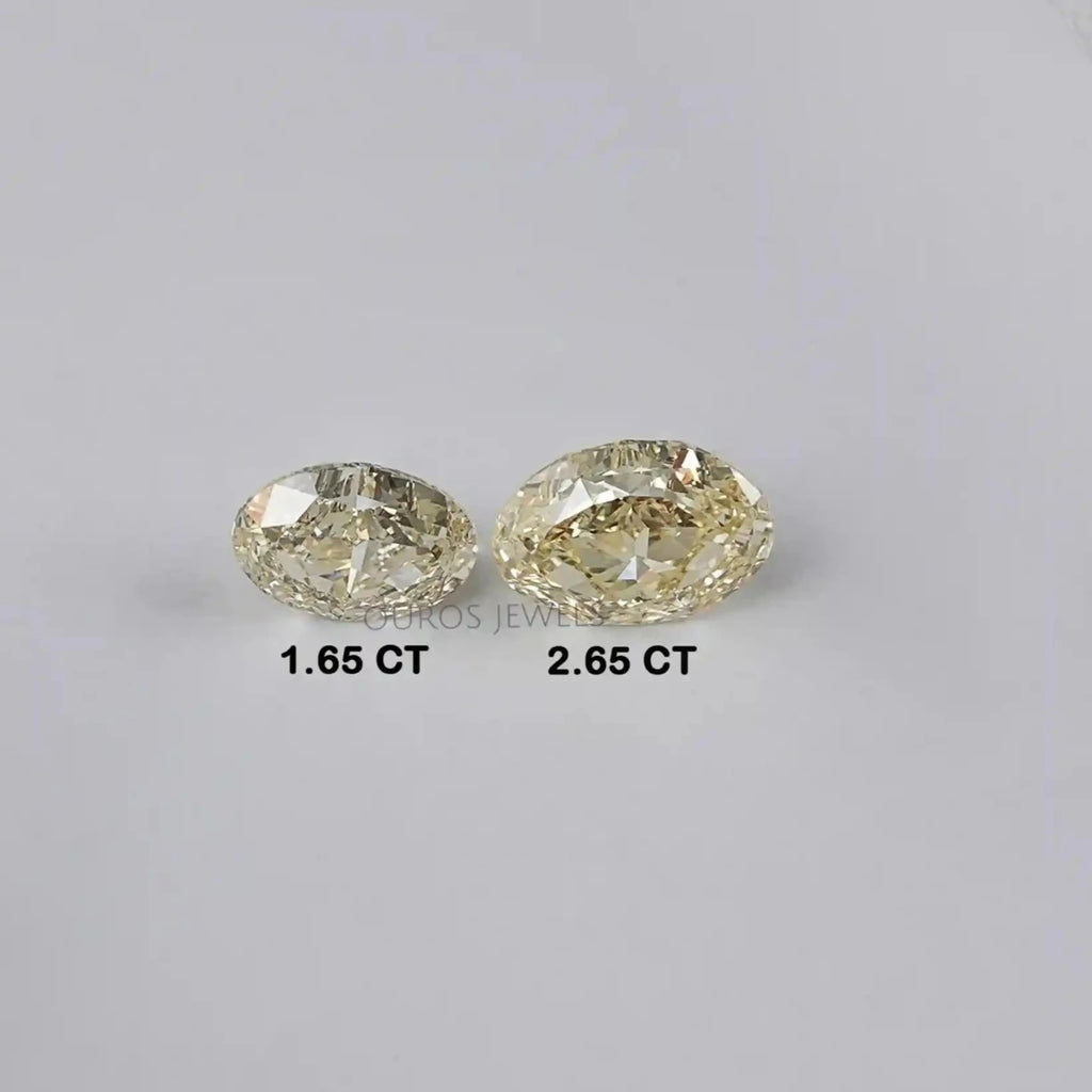 [Oval Cut Yellow Diamonds]-[Ouros Jewels]