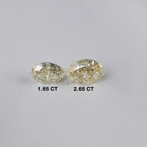 [Oval Cut Yellow Diamonds]-[Ouros Jewels]